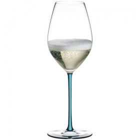 Бокал для шампанского RIEDEL Fatto A Mano Champagne Wine Glass Turquoise 445 мл (арт. 4900/28T)