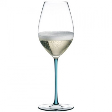 Бокал для шампанского RIEDEL Fatto A Mano Champagne Wine Glass Turquoise 445 мл (арт. 4900/28T)