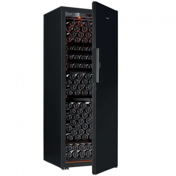 Винный шкаф EuroCave V Revelation L (6 черных полок, глухая дверь, черный)