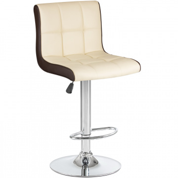 Барный стул Gordian Wine Bernardus Crème&Brown (арт. GW121179)