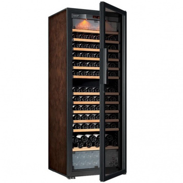 Винный шкаф EuroCave E Pure L (10 полок, дверь без рамы, коричневый)