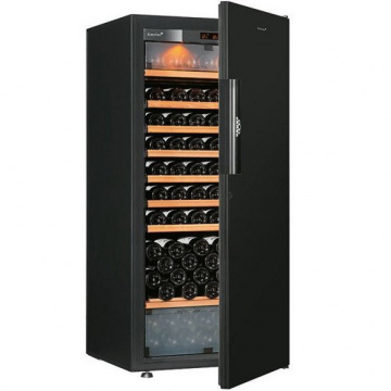 Винный шкаф EuroCave E Pure M (7 полок, глухая дверь, черный)