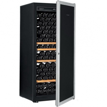 Винный шкаф EuroCave Premiere M (4 полки, глухая дверь, серая рама)