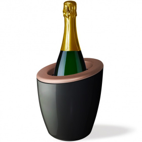 Ведро для охлаждения шампанского WWD DEMI Color Mix - Black & Copper (арт. 0083ADXB)