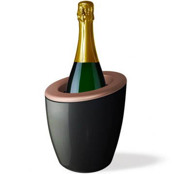 Ведро для охлаждения шампанского WWD DEMI Color Mix - Black & Copper (арт. 0083ADXB)