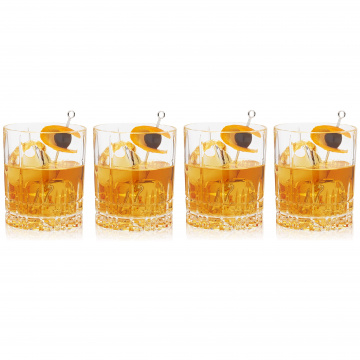 4 стакана для коктейлей Spiegelau Perfect Double Old Fashioned 368 мл (арт. 4500176)