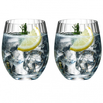 2 стакана для коктейлей RIEDEL Tumbler Collection Optical O Longdrink 580 мл (арт. 0515/90)