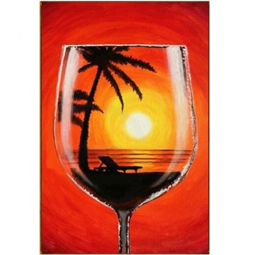 Картина на холсте Gordian Wine Wine Beach