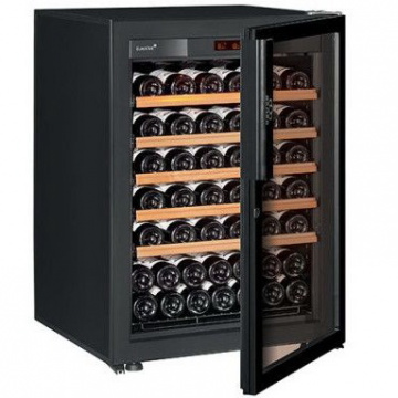 Винный шкаф EuroCave S Pure S (5 полок, дверь без рамы, черный)