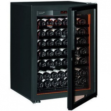 Винный шкаф EuroCave V Revelation S (5 черных полок, дверь без рамы, черный)