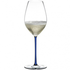 Бокал для шампанского RIEDEL Fatto A Mano Champagne Wine Glass Dark Blue 445 мл (арт. 4900/28D)
