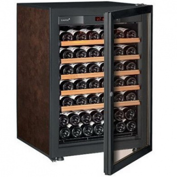 Винный шкаф EuroCave S Pure S (5 полок, дверь с рамой, коричневый)