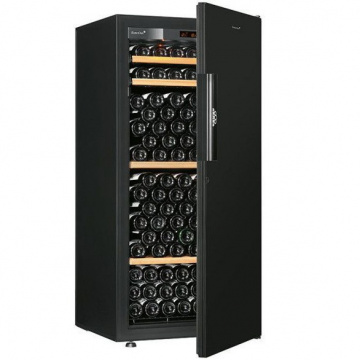 Винный шкаф EuroCave V Pure M (4 полки, глухая дверь, черный)