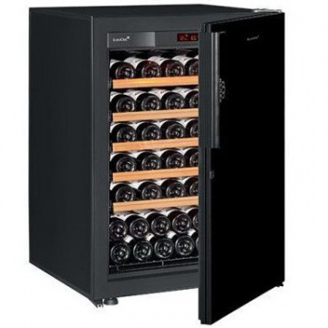 Винный шкаф EuroCave V Pure S (5 полок, глухая дверь, черный)