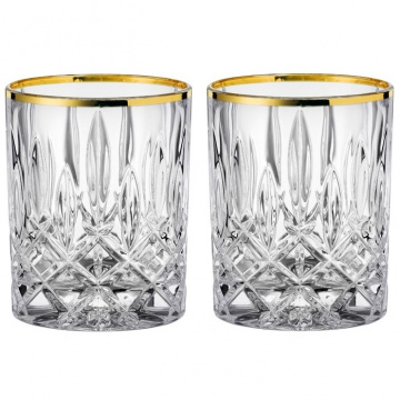 2 стакана для виски Nachtmann Noblesse Gold Whisky Tumbler 295 мл (арт. 104025)