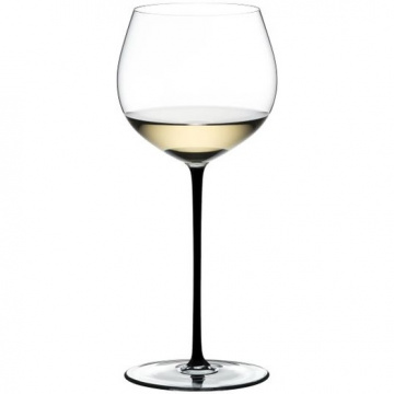 Бокал для белого вина RIEDEL Fatto A Mano Oaked Chardonnay Black 620 мл (арт. 4900/97B)