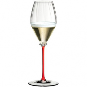 Бокал для шампанского RIEDEL Fatto A Mano Performance Champagne Glass Red 375 мл (арт. 4884/28R)