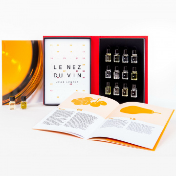 Флаконы с ароматами Le Nez du Vin "Ароматы великих белых вин и шампанского" (арт. Vin-12bl)