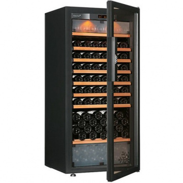 Винный шкаф EuroCave E Pure M (7 полок, дверь без рамы, черный)