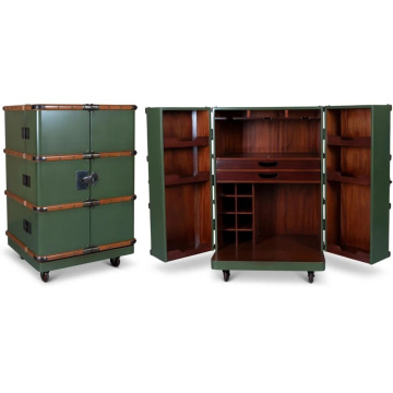 Мобильный шкаф-консоль DOVINI Mobile Bar Cabinet L Green (арт. DOV800008)