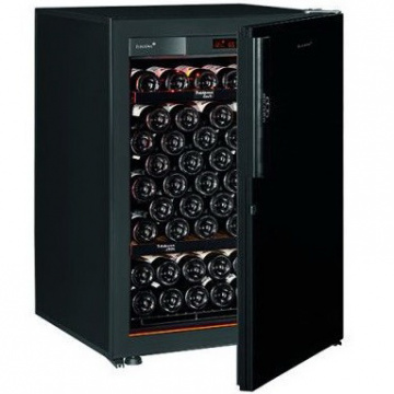 Винный шкаф EuroCave V Revelation S (2 черные полки, глухая дверь, черный)