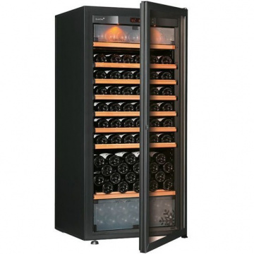 Винный шкаф EuroCave E Pure M (7 полок, дверь с рамой, черный)