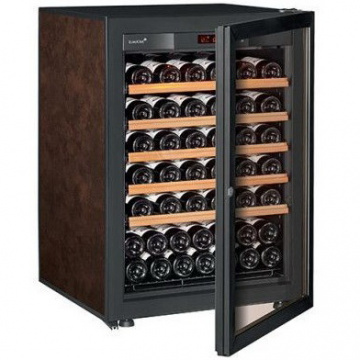 Винный шкаф EuroCave V Pure S (5 полок, стекло с рамой, коричневый)
