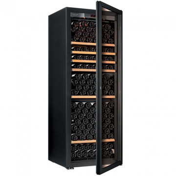 Винный шкаф EuroCave V Pure L (6 полок, дверь с рамой, черный)