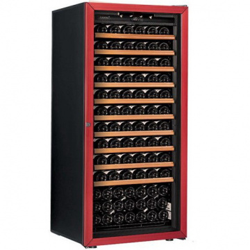 Винный шкаф EuroCave Premiere M (10 полок, красная рама)