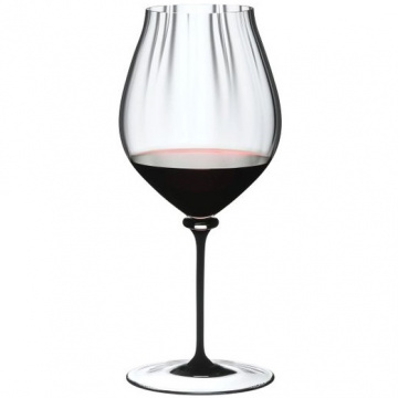 Бокал для красного вина RIEDEL Fatto A Mano Performance Pinot Noir Black Stem 830 мл (арт. 4884/67D)