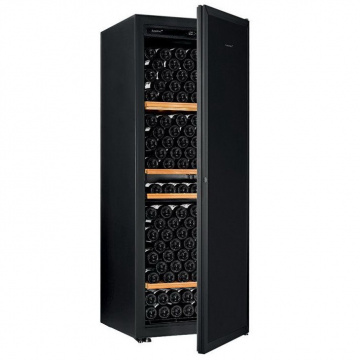 Винный шкаф EuroCave Premiere L (4 полки, глухая дверь, черная рама)