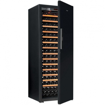 Винный шкаф EuroCave S Pure L (14 полок, глухая дверь, черный)