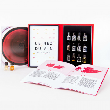 Флаконы с ароматами Le Nez du Vin "Ароматы великих красных вин" (арт. Vin-12r)